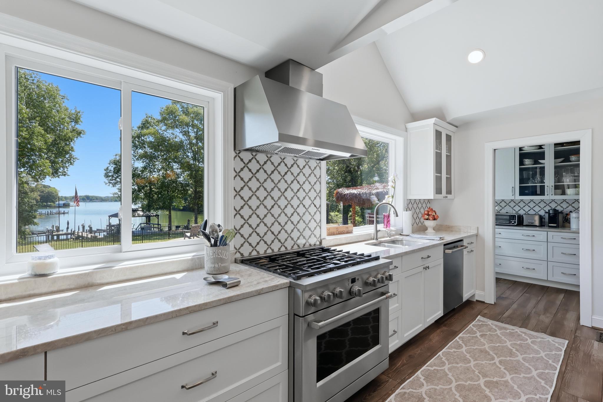 38980 Hodges Road Avenue, MD 20609 - Photo 35 of 98 6 burner dual fuel GE Cafe appliances SS