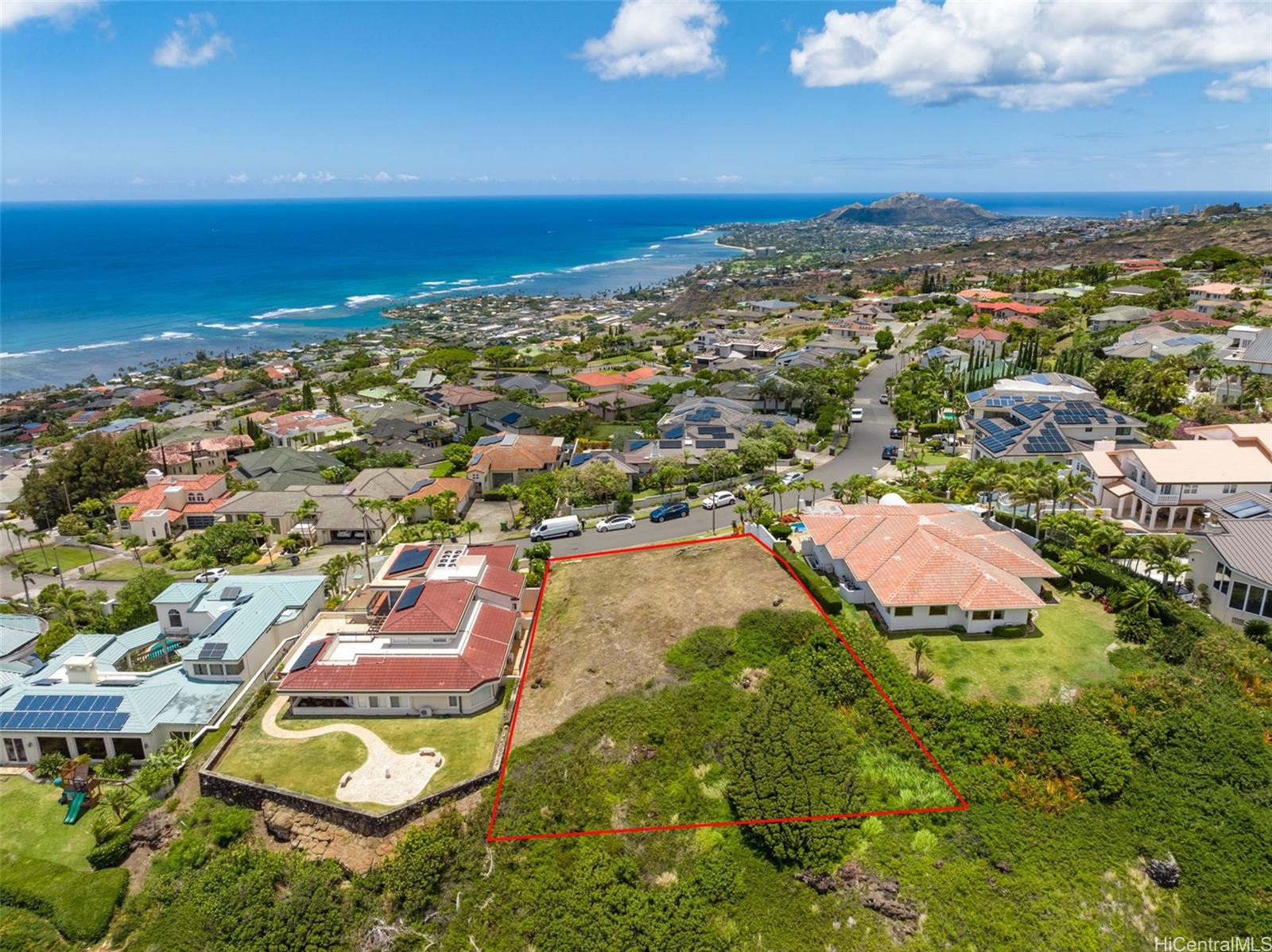 804 Moaniala Street Honolulu, HI 96821 - Photo 1 of 12 an aerial view of residential houses with outdoor space
