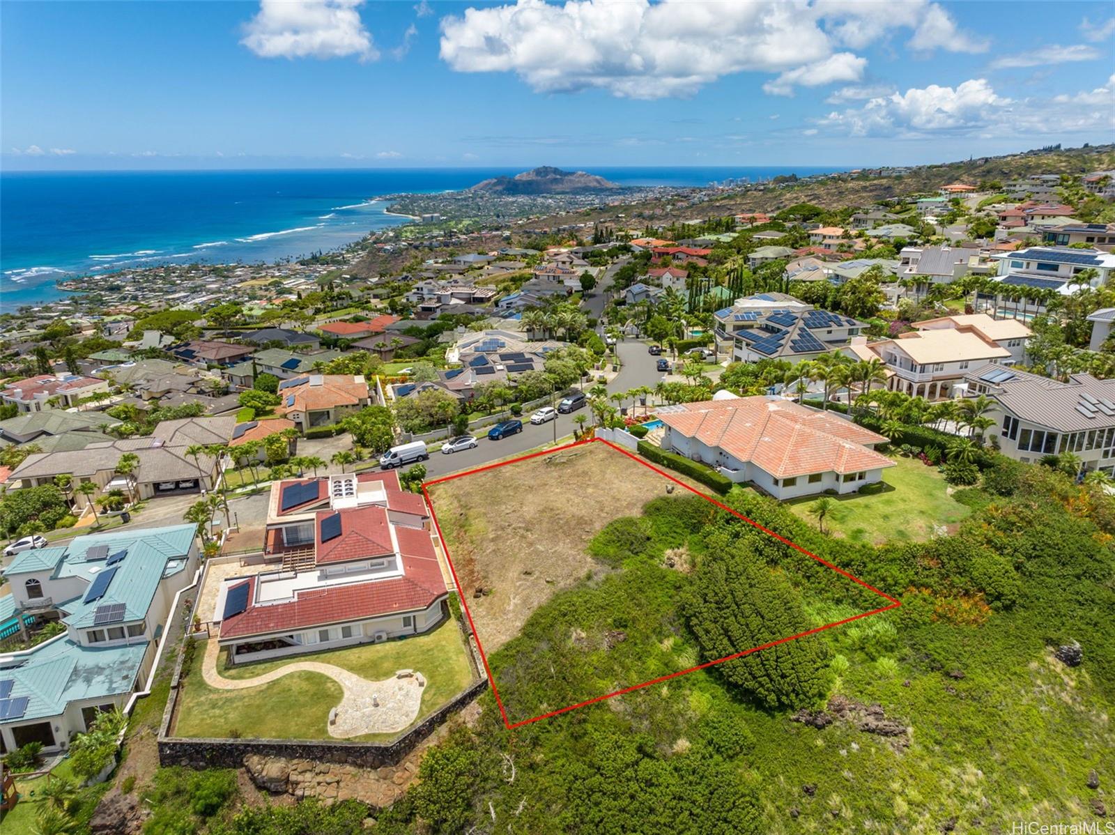 804 Moaniala Street Honolulu, HI 96821 - Photo 2 of 12 an aerial view of residential houses with outdoor space