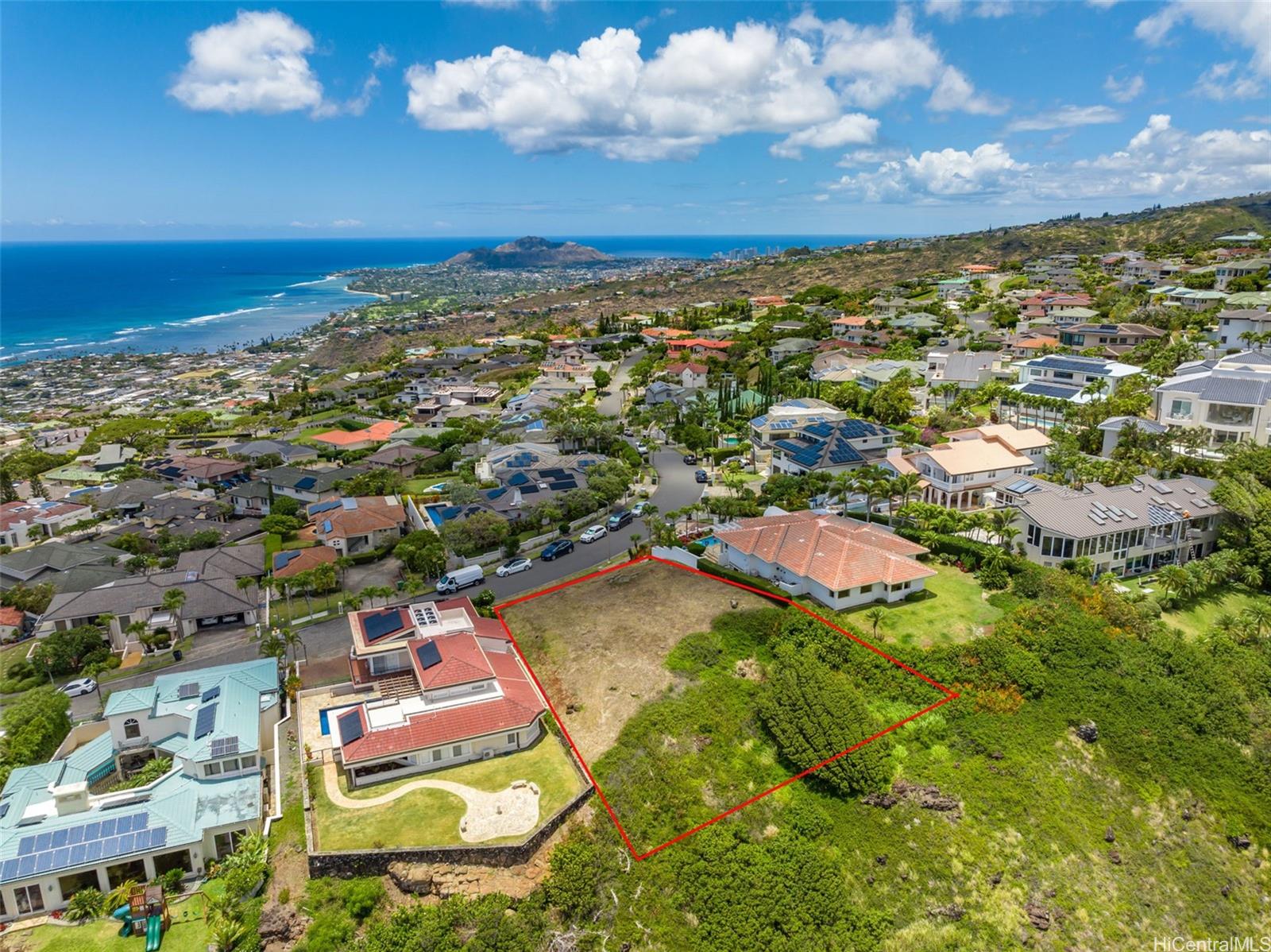 804 Moaniala Street Honolulu, HI 96821 - Photo 6 of 12 an aerial view of residential houses with outdoor space
