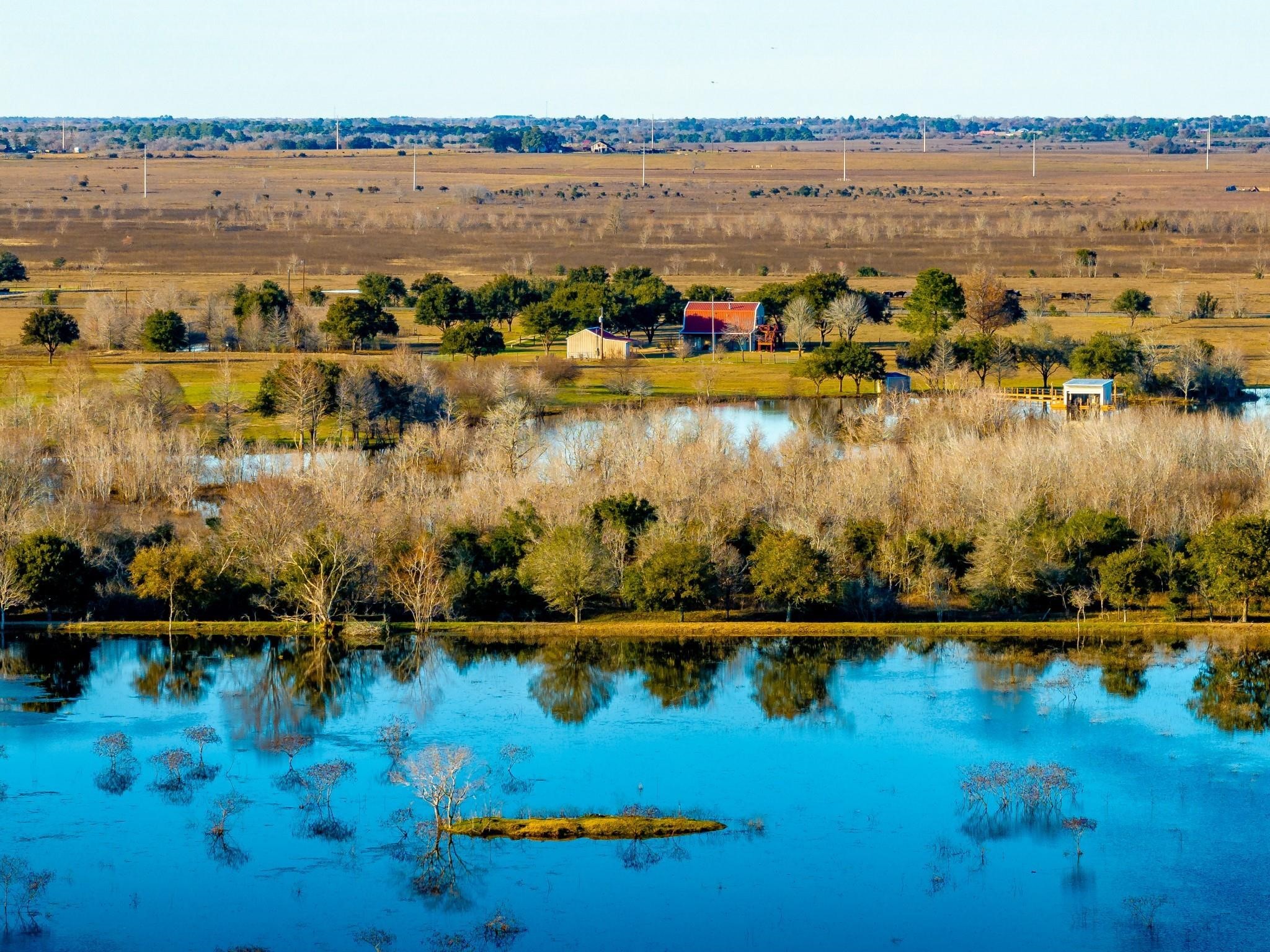36067 Repka Road Waller, TX 77484 - Photo 5 of 14 View from main lake to house area