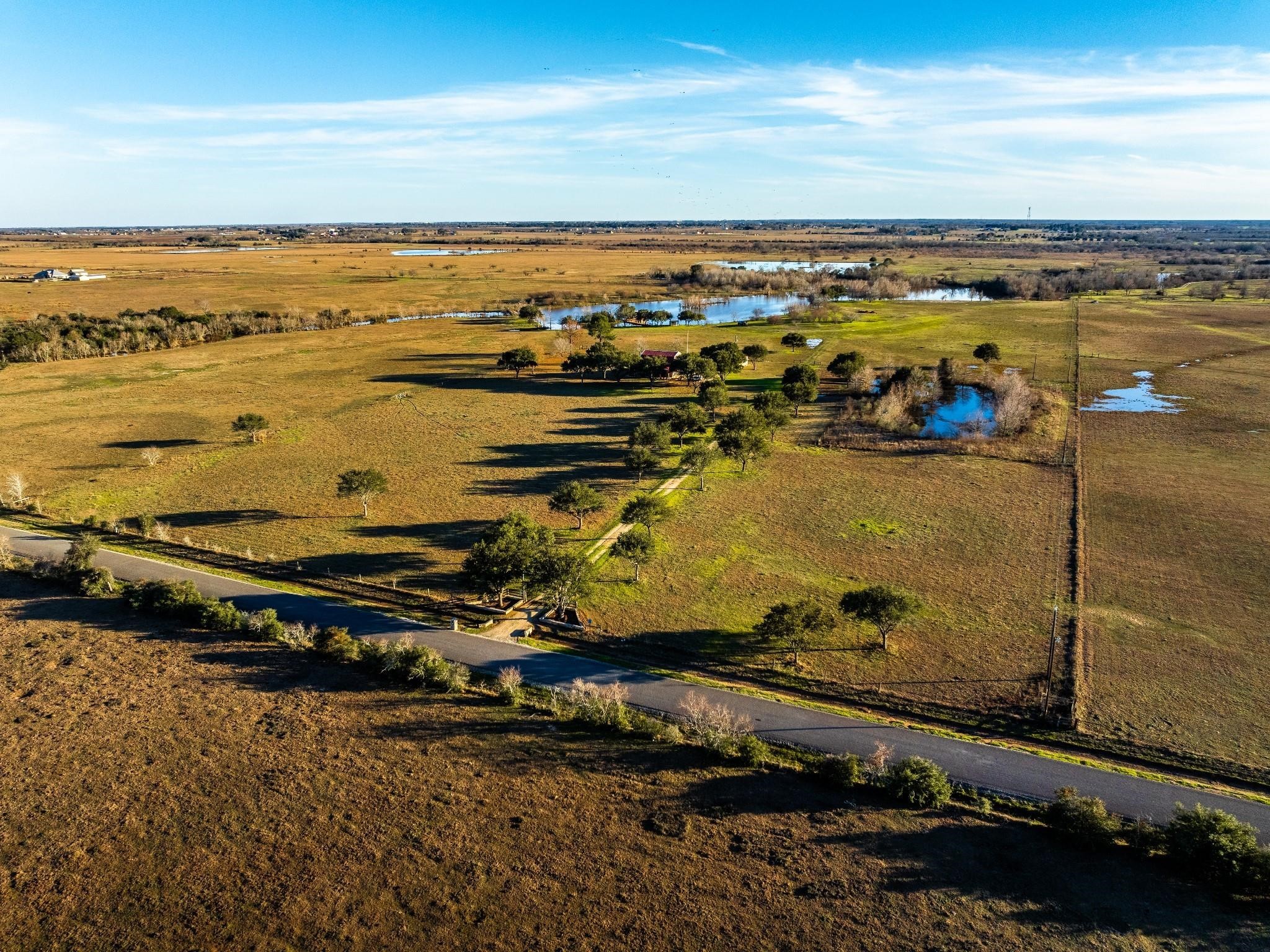 36067 Repka Road Waller, TX 77484 - Photo 6 of 14 Aerial from north of property of main entrance.