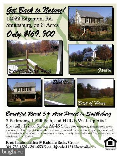 14022 Edgemont Road Smithsburg, MD 21783 - Photo 3 of 6 Features Sheet