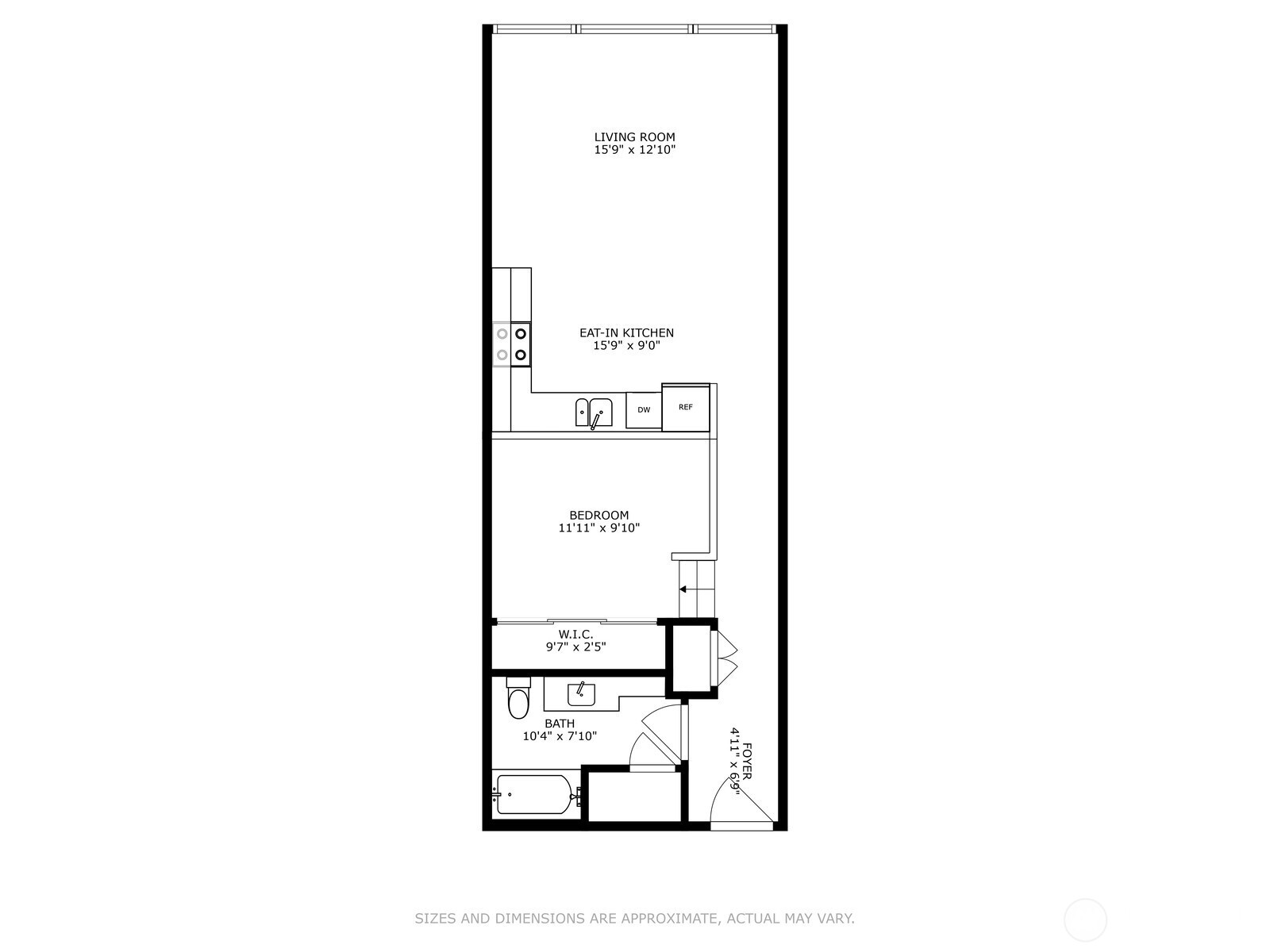 2015 Terry Avenue, Unit 301 Seattle, WA 98121 - Photo 14 of 14 a picture of a bench in front of a door