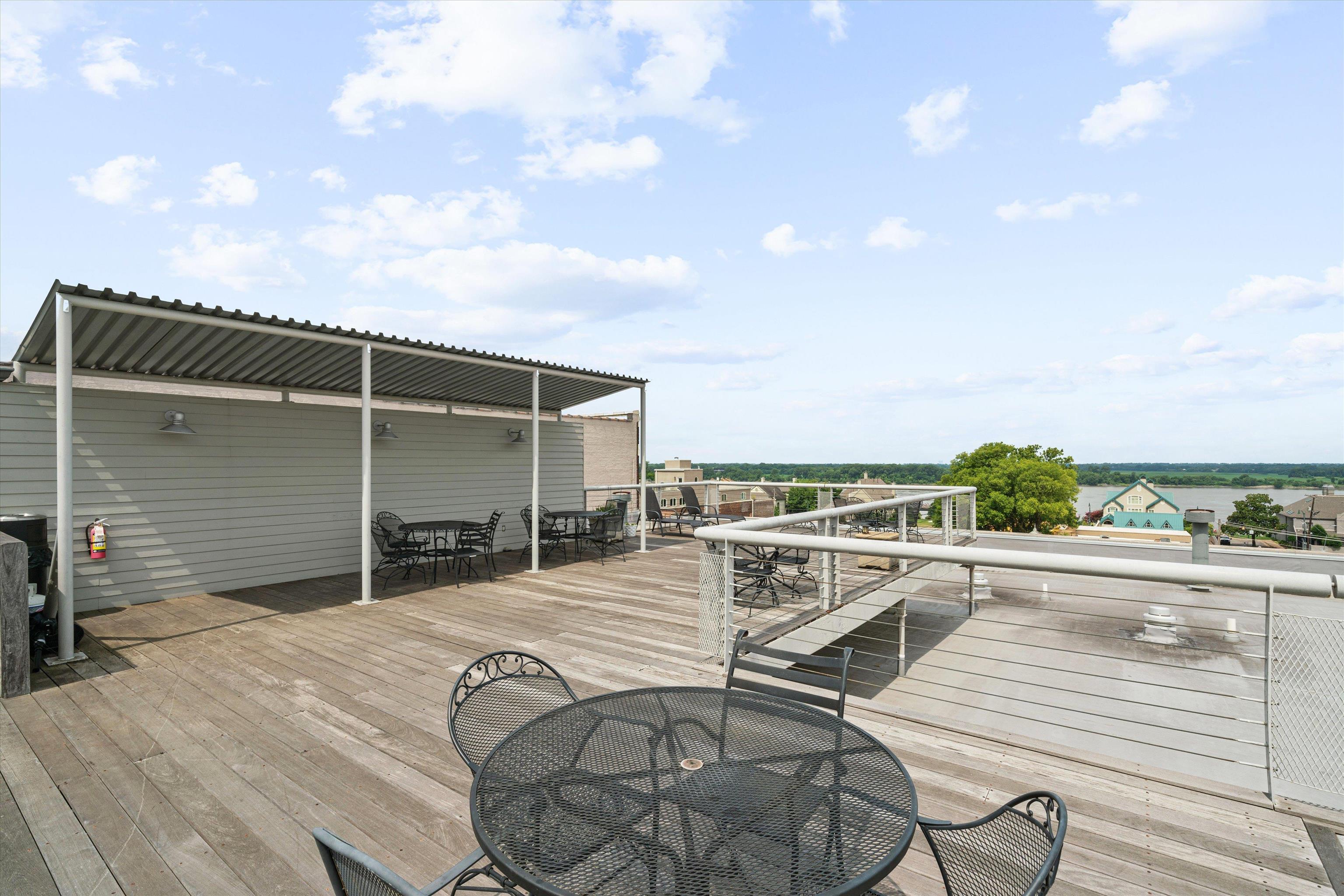 408 South Front Street, Unit 413 Memphis, TN 38103 - Photo 22 of 30 a view of a roof deck