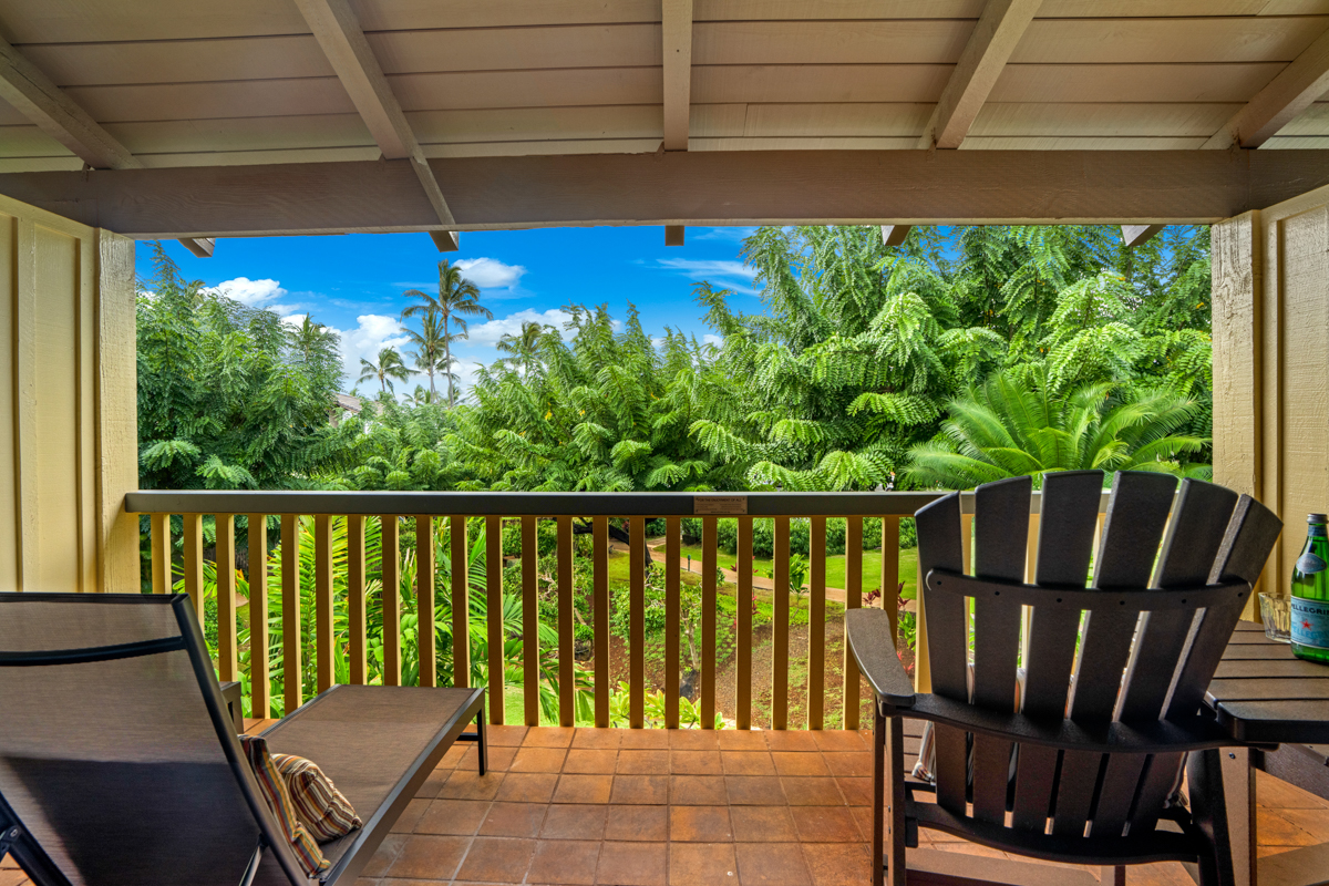 1870 Hoone Road, Unit 602 Koloa, HI 96756 - Photo 10 of 26 a view of a balcony with wooden floor