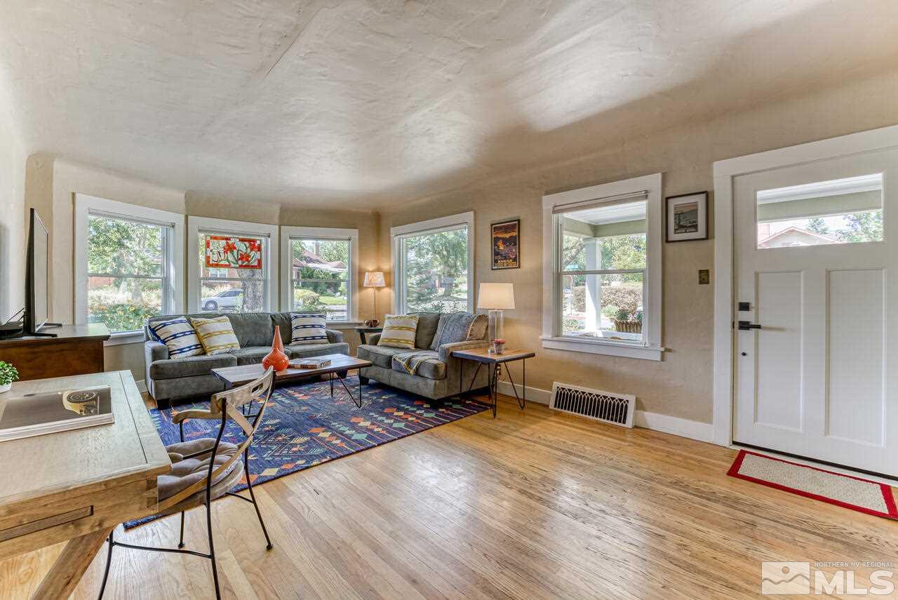 230 Martin Street Reno, NV 89509 - Photo 5 of 38 a living room with furniture window and wooden floor