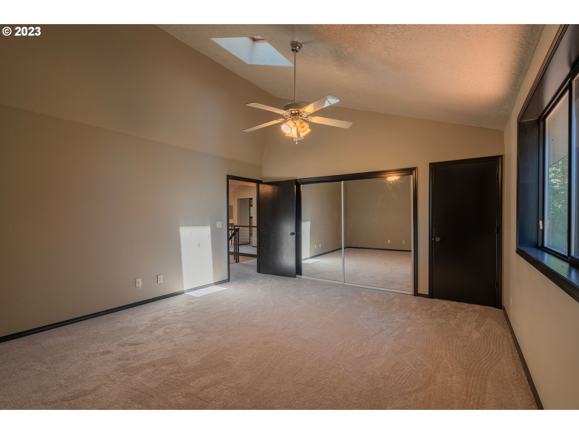 19040 South Mattoon Road Estacada, OR 97023 - Photo 24 of 46 a view of an empty room with a ceiling fan
