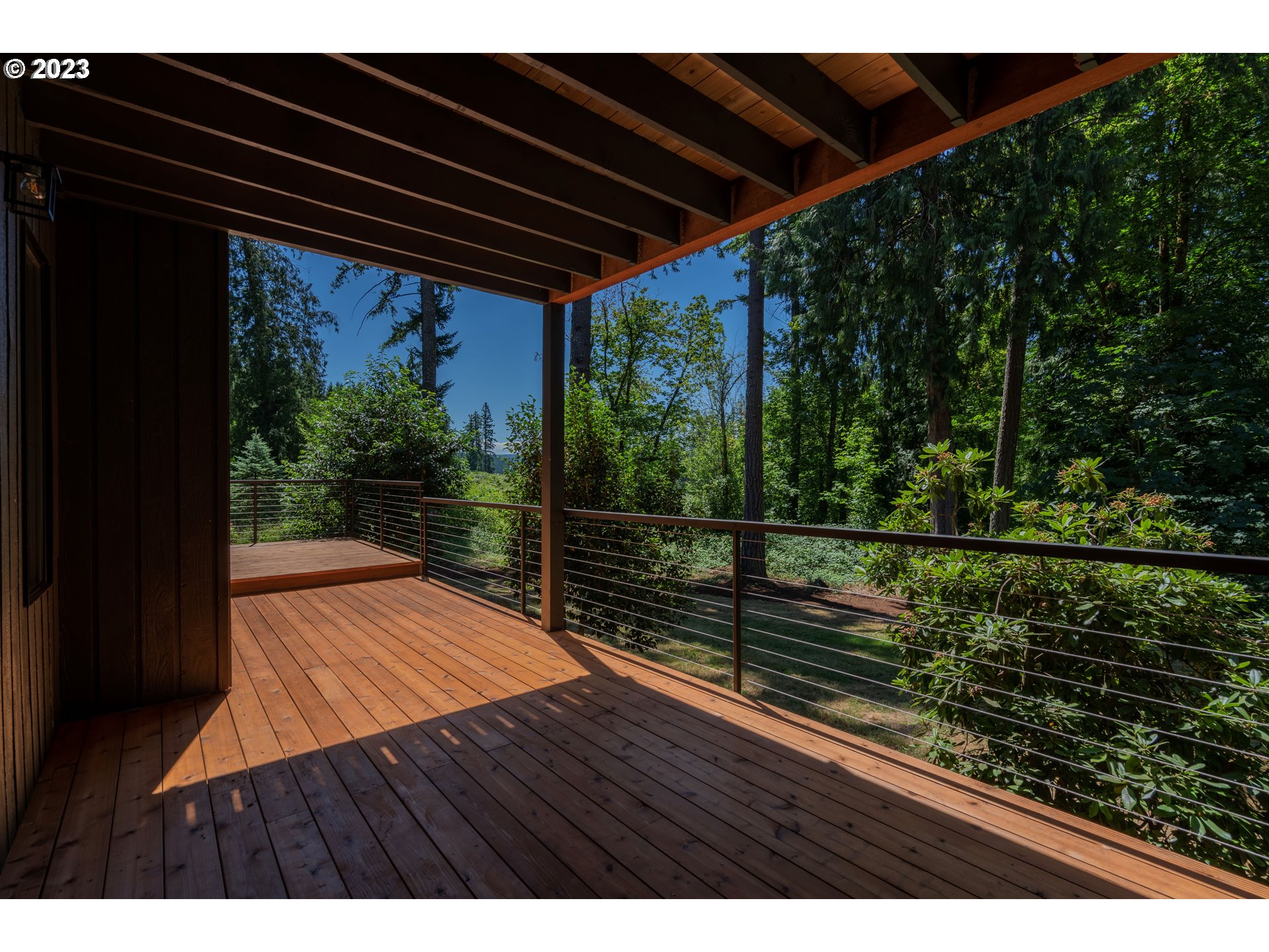 19040 South Mattoon Road Estacada, OR 97023 - Photo 34 of 46 a view of outdoor space with wooden floor