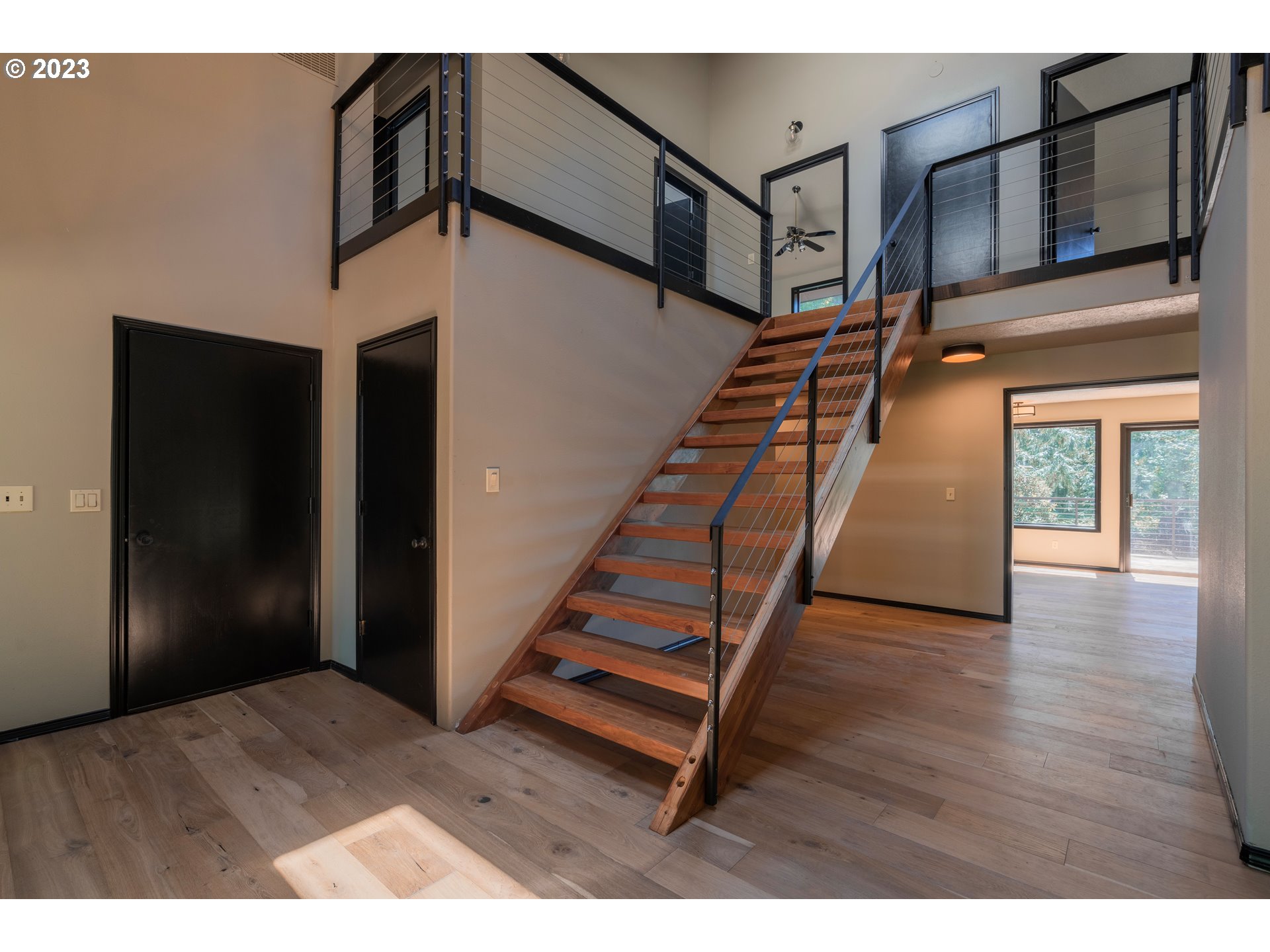 19040 South Mattoon Road Estacada, OR 97023 - Photo 4 of 46 a view of entryway and hall with wooden floor