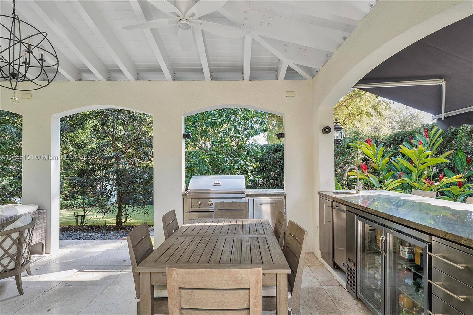 524 Hardee Road Coral Gables, FL 33146 - Photo 37 of 48 a view of porch with seating space