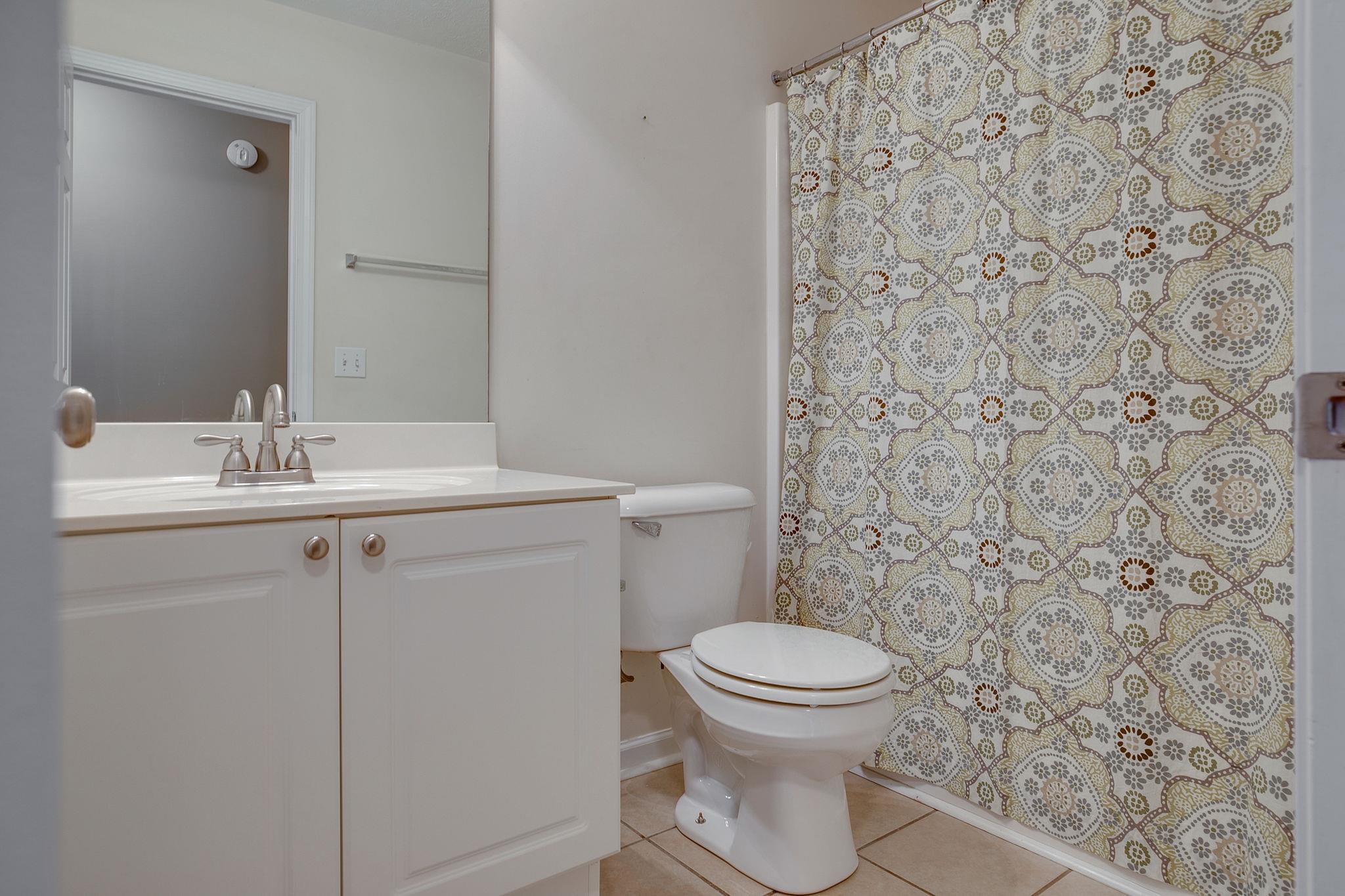 391 Abbie Road Murfreesboro, TN 37128 - Photo 23 of 30 a bathroom with a sink a toilet and a mirror