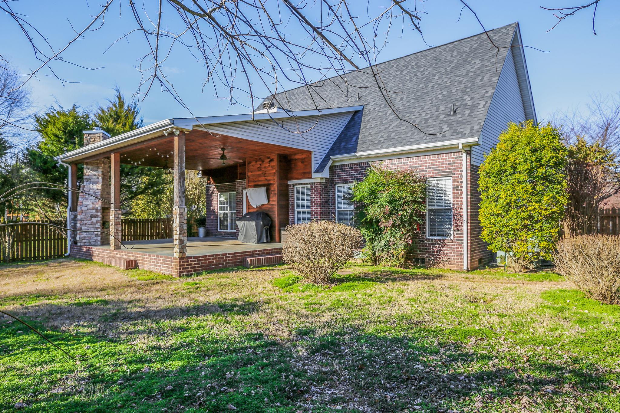 391 Abbie Road Murfreesboro, TN 37128 - Photo 29 of 30 a view of a house with backyard and porch