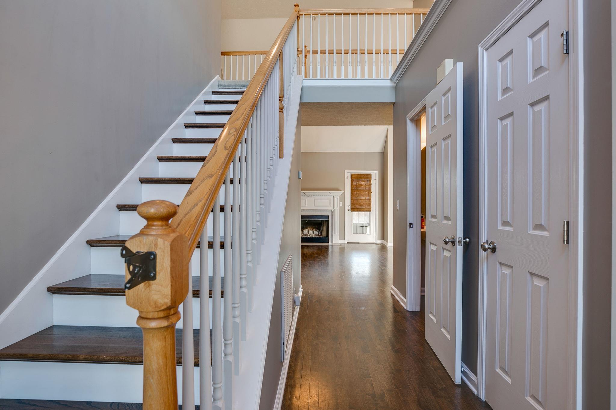 391 Abbie Road Murfreesboro, TN 37128 - Photo 5 of 30 a view of entryway and hall with wooden floor