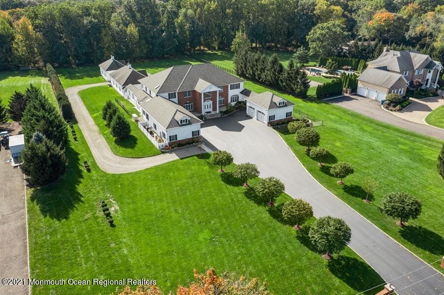 179 Stone Hill Road Colts Neck, NJ 07722 - Photo 44 of 57 16_179StoneHillRd_181015_AerialView_LowR