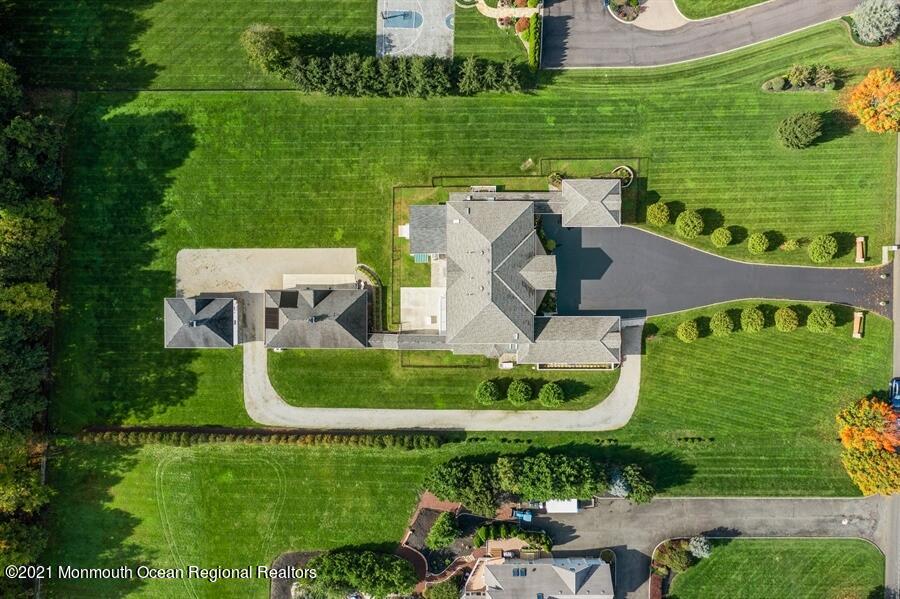 179 Stone Hill Road Colts Neck, NJ 07722 - Photo 51 of 57 07_179StoneHillRd_181006_AerialView_LowR
