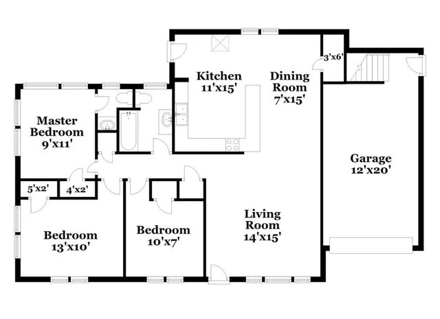 $1,325 | 705 West Marcia Avenue, Independence, MO 64050