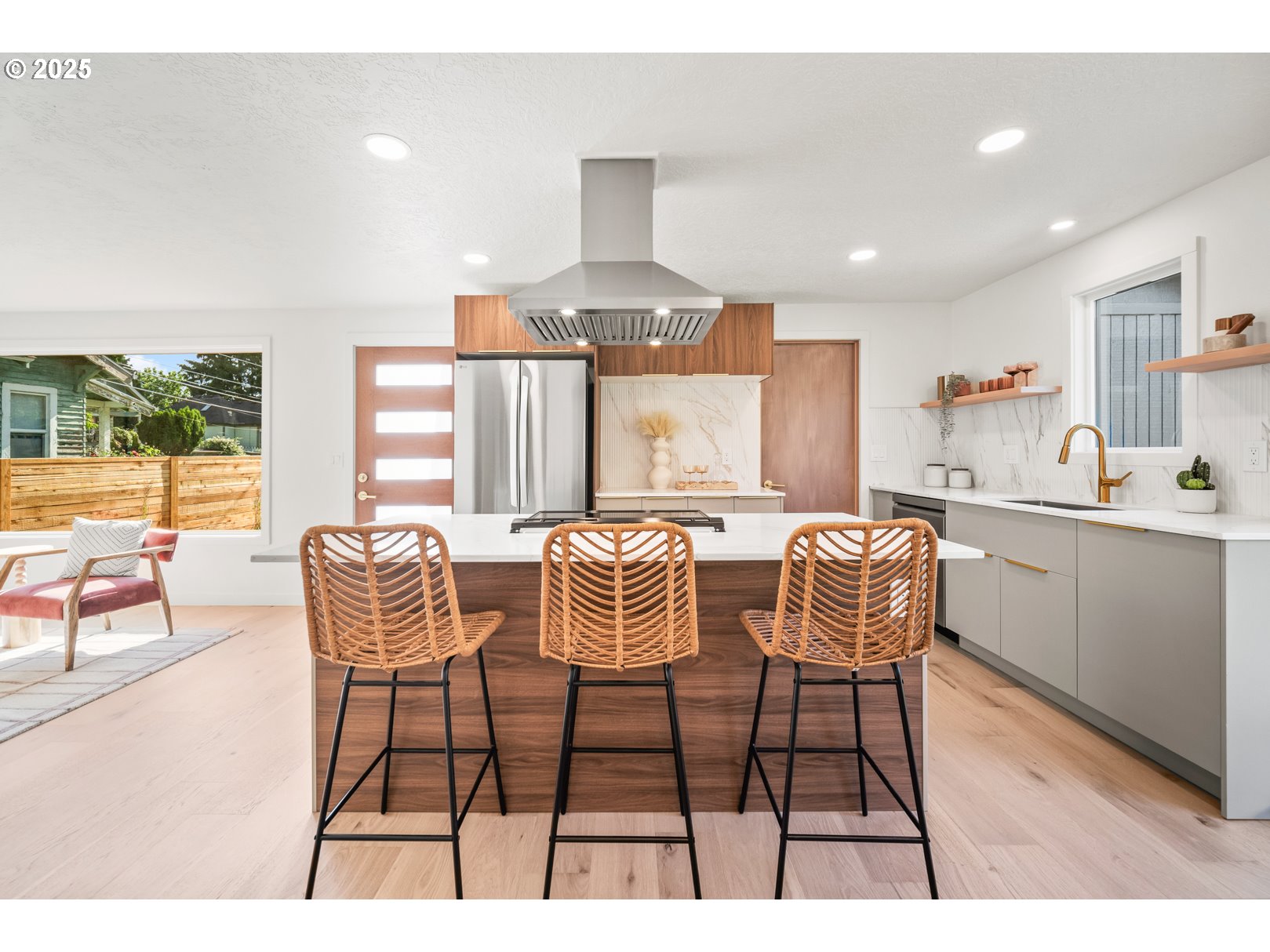 7235 Northeast 9th Avenue Portland, OR 97211 - Photo 4 of 22 a dining room with furniture and a large window