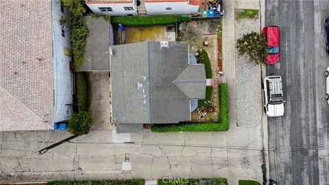 a view of a lake from a yard