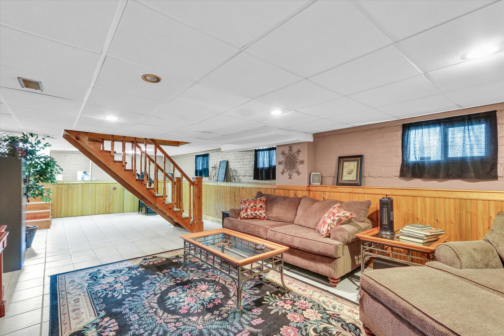 105 South Division Street Mahomet, IL 61853 - Photo 31 of 45 a living room with furniture and a dining table