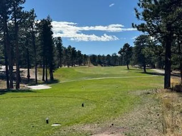 a view of a golf course
