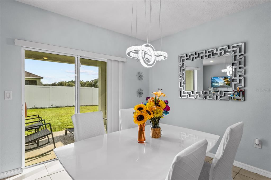 1833 Bluepoint Street St. Cloud, FL 34771 - Photo 28 of 46 a dining room with furniture and a window