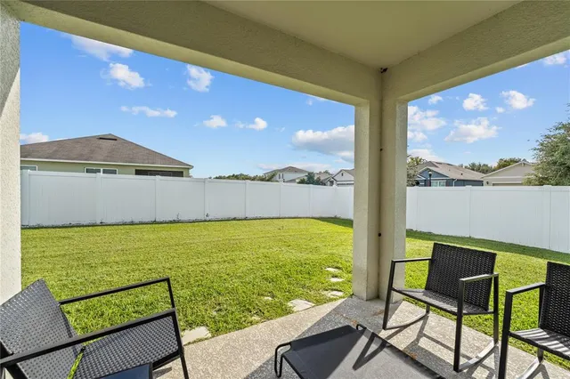 a view of an outdoor space and yard