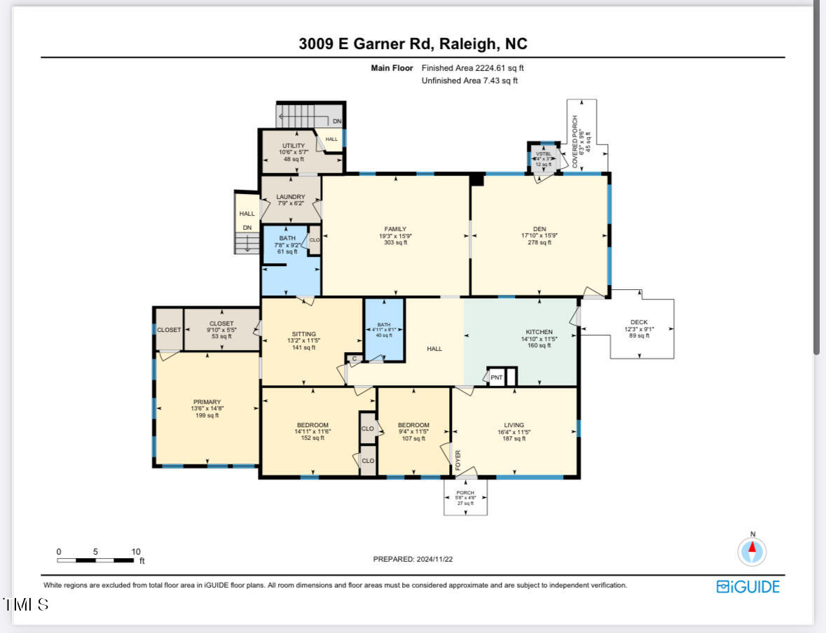 3009 East Garner Road Raleigh, NC 27610 - Photo 63 of 65 3009 E. Garner floor plan 1