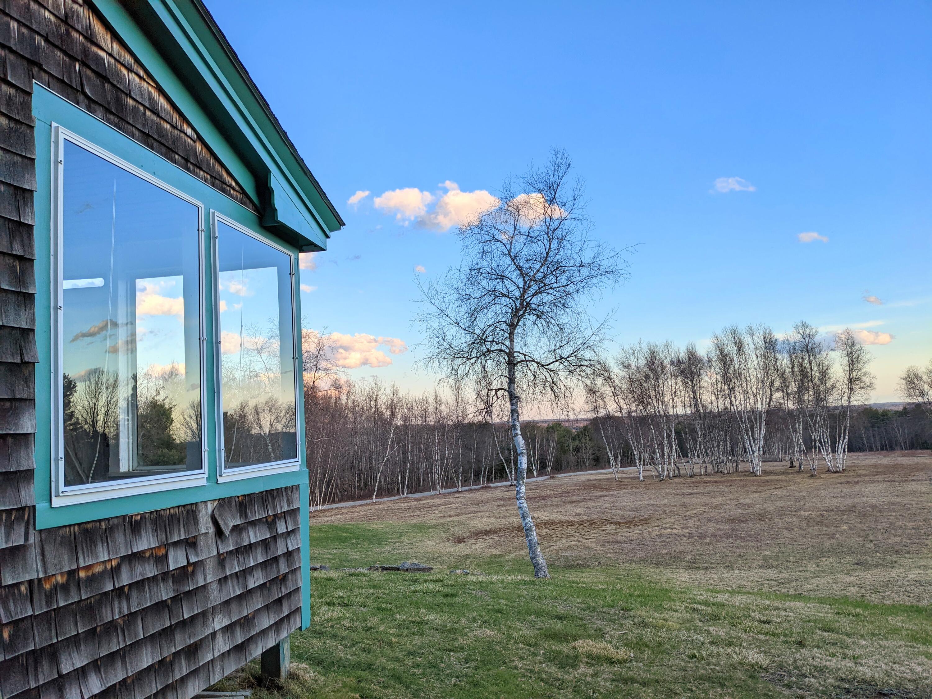 687 Razorville Road Washington, ME 04574 - Photo 21 of 80 the view off the covered porch