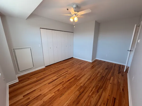 wooden floor in an empty room
