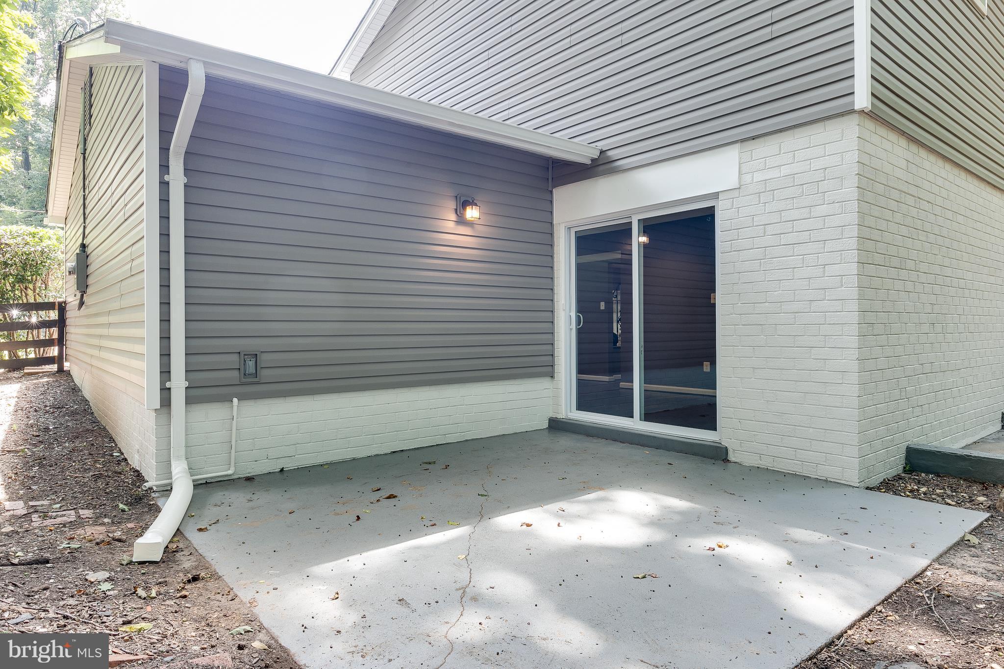 8601 Cromwell Drive Springfield, VA 22151 - Photo 19 of 20 Rear Patio off Family Room