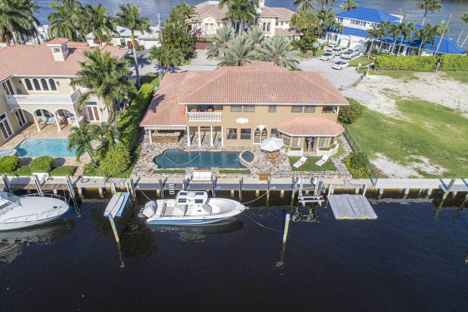 6929 Northeast 8th Drive Boca Raton, FL 33487 - Photo 20 of 20 REAR AERIAL