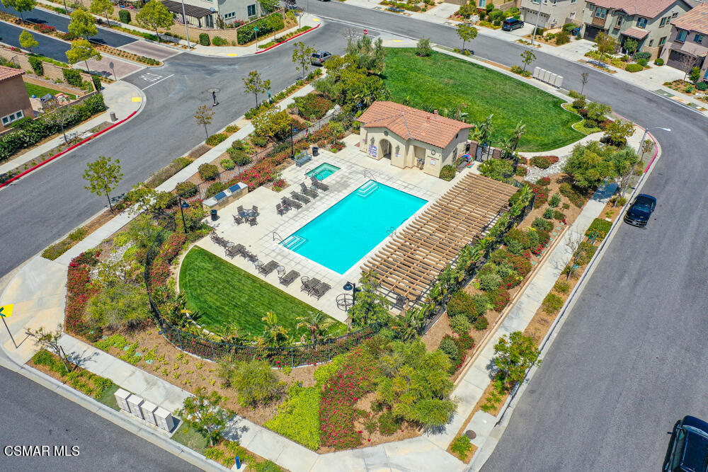 13988 Burdock Drive Moorpark, CA 93021 - Photo 33 of 35 an aerial view of a house having outdoor space