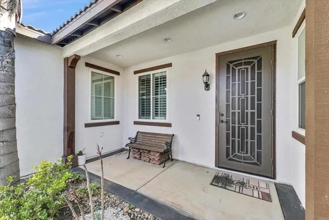 a view of house with deck