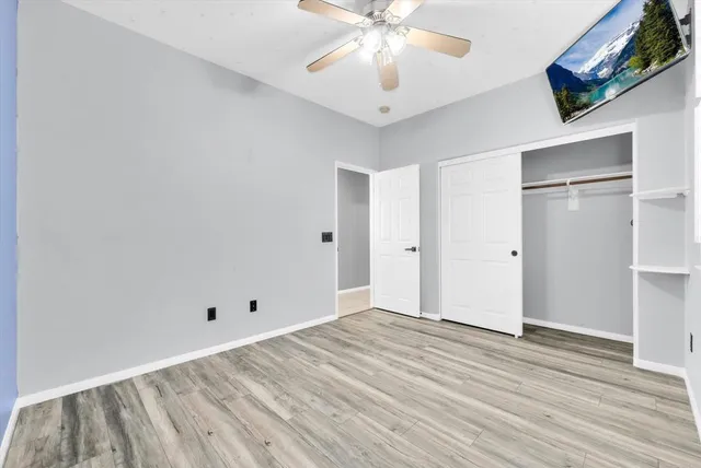 wooden floor in an empty room