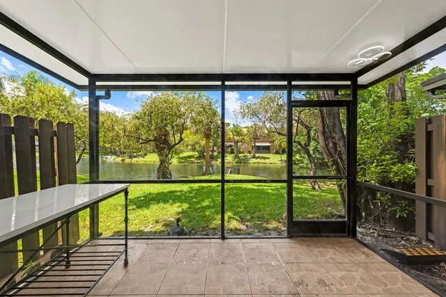 a view of lot of a porch