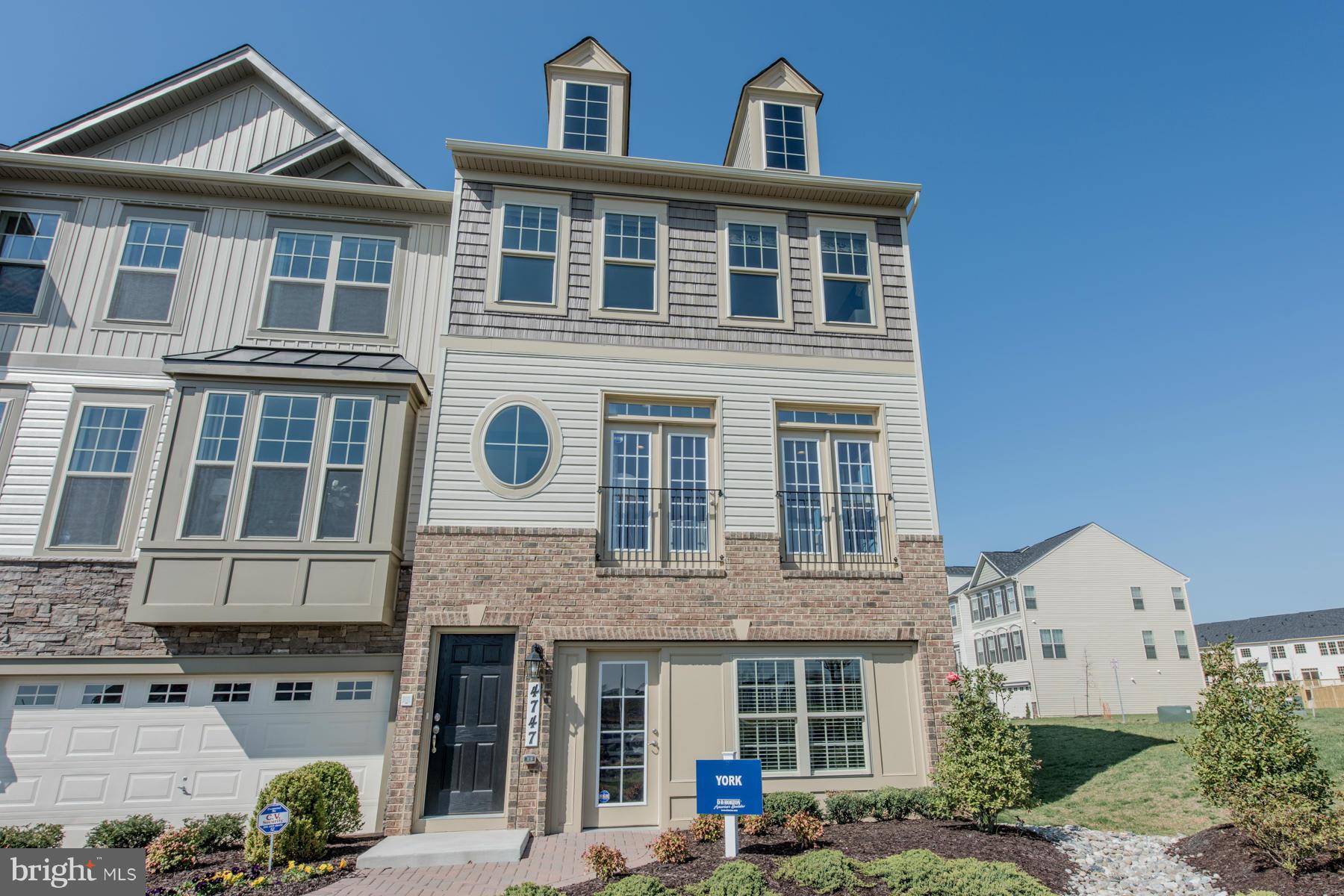 York Model Home Exterior For Viewing Puposes
