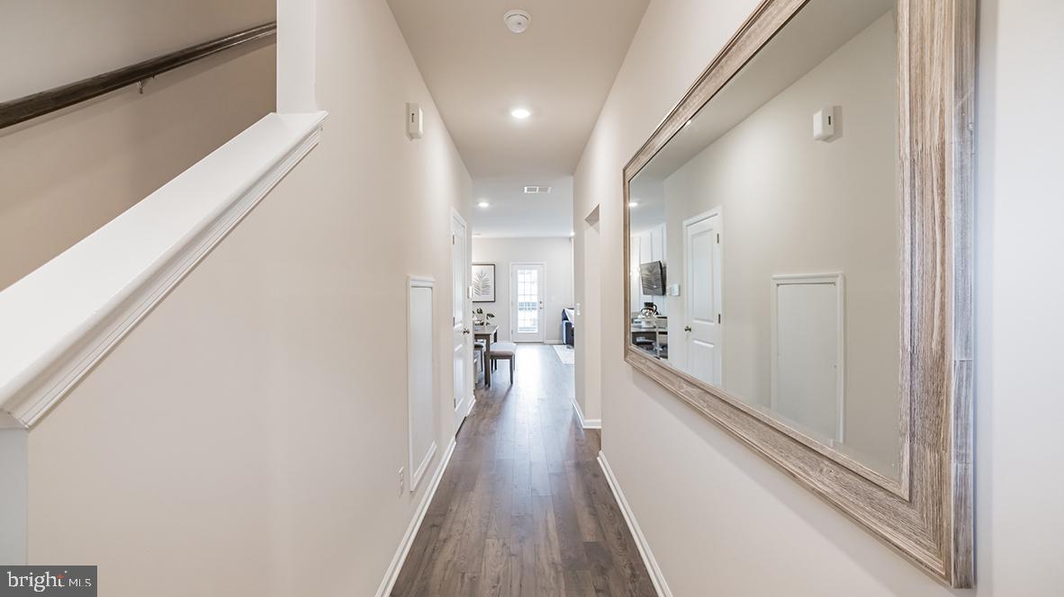 95 Alexander Way Westampton, NJ 08060 - Photo 14 of 24 a view of a hallway with wooden floor