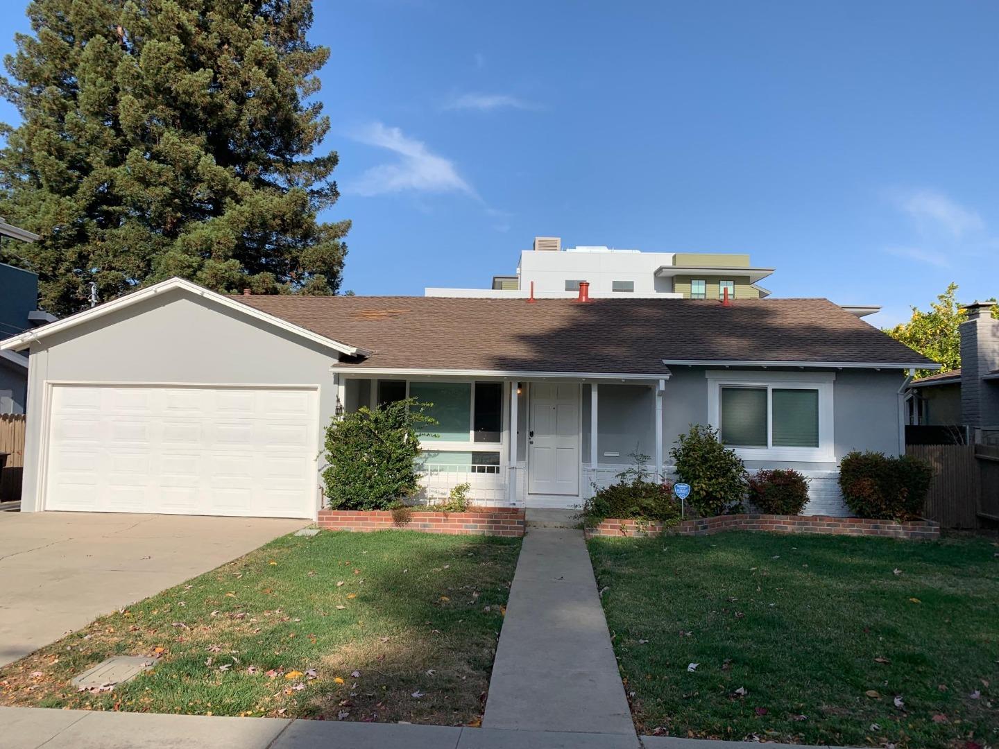808 Sonia Way Mountain View, CA 94040 - Photo 1 of 20 a front view of a house with garden