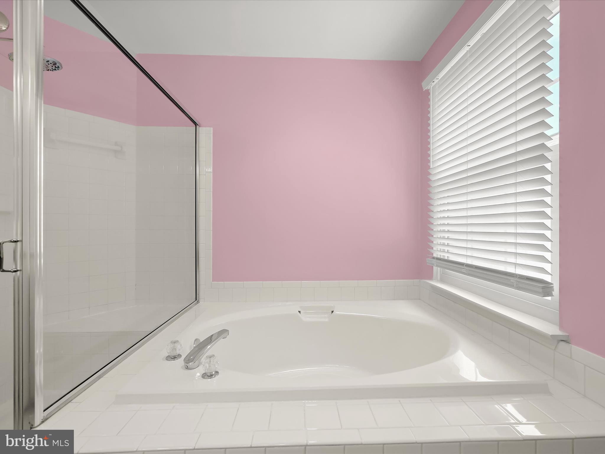 6453 Empty Song Road Columbia, MD 21044 - Photo 36 of 74 Glass Enclosed Shower & Soaking Tub