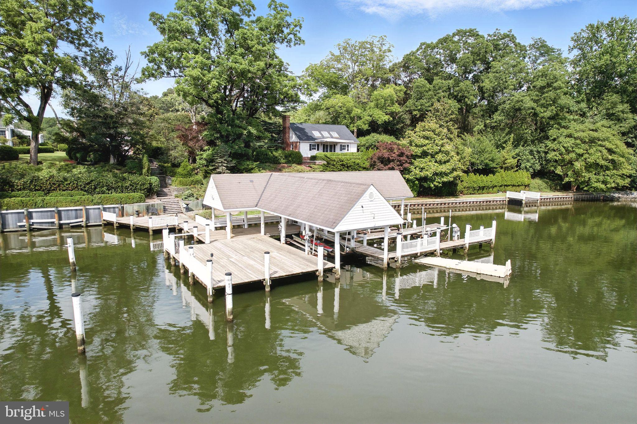 10750 Sawpit Cove Road Lusby, MD 20657 - Photo 11 of 71 Covered dock - can't get permits for this anymore!