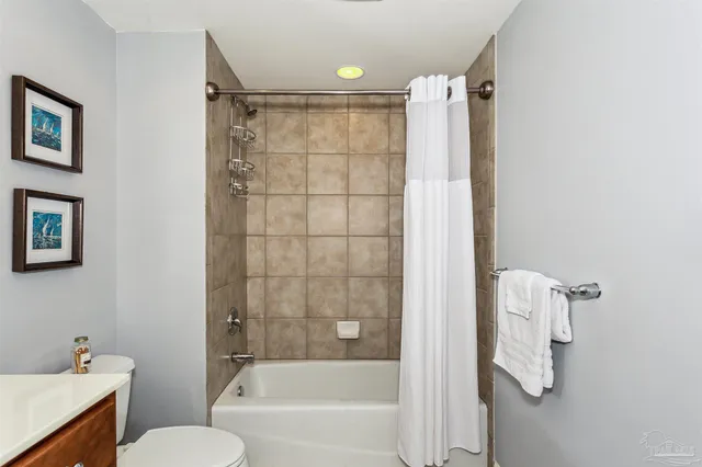 a front view of a building