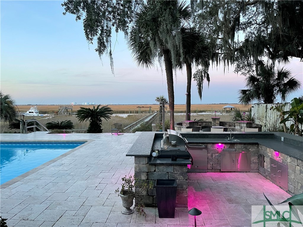 105 Riverside Drive Savannah, GA 31410 - Photo 21 of 36 Outdoor Kitchen built in 2018