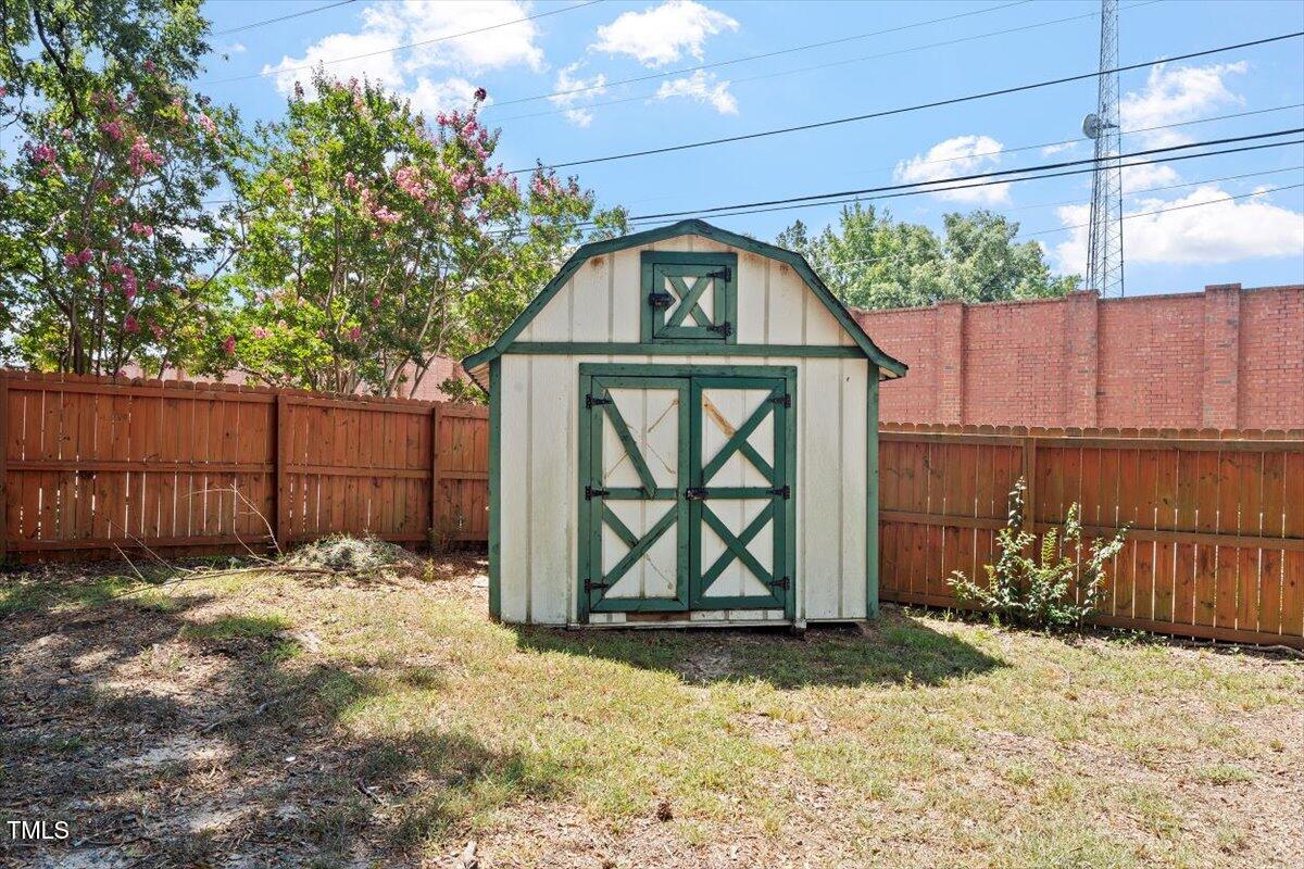 1621 Seminole Trail Raleigh, NC 27609 - Photo 4 of 25 a view of wooden fence