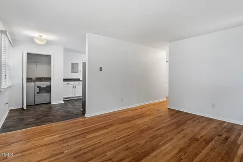 wooden floor in an empty room