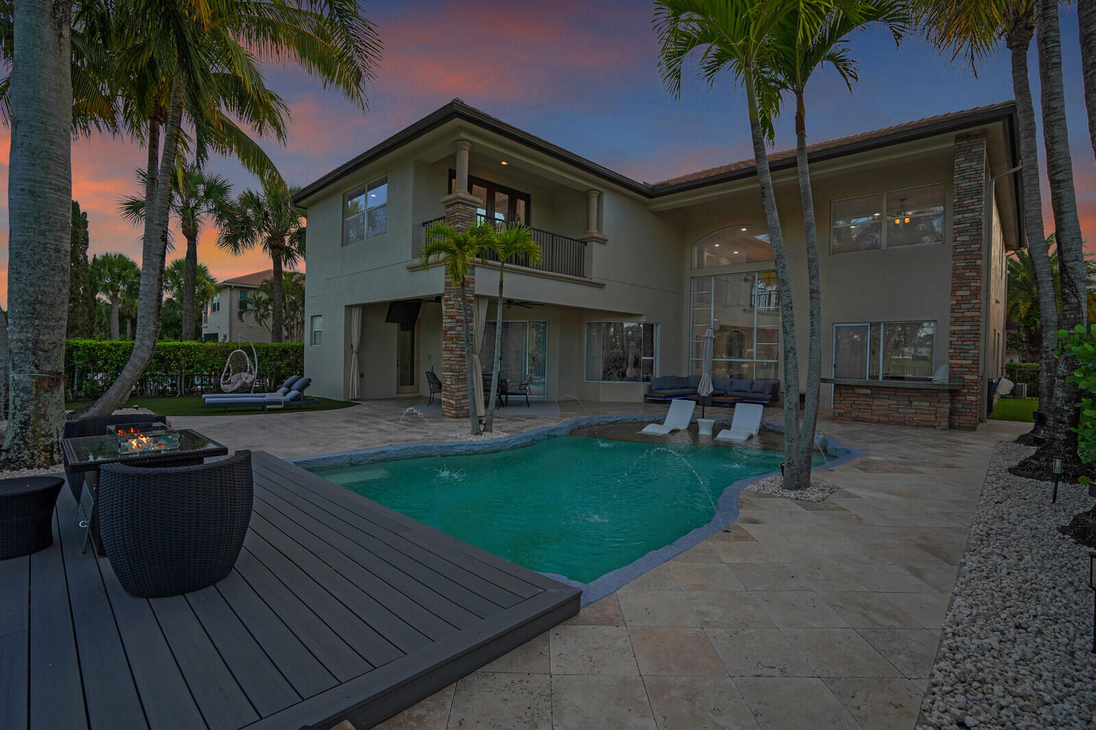 718 Edgebrook Lane West Palm Beach, FL 33411 - Photo 74 of 110 91_twilight002_mls