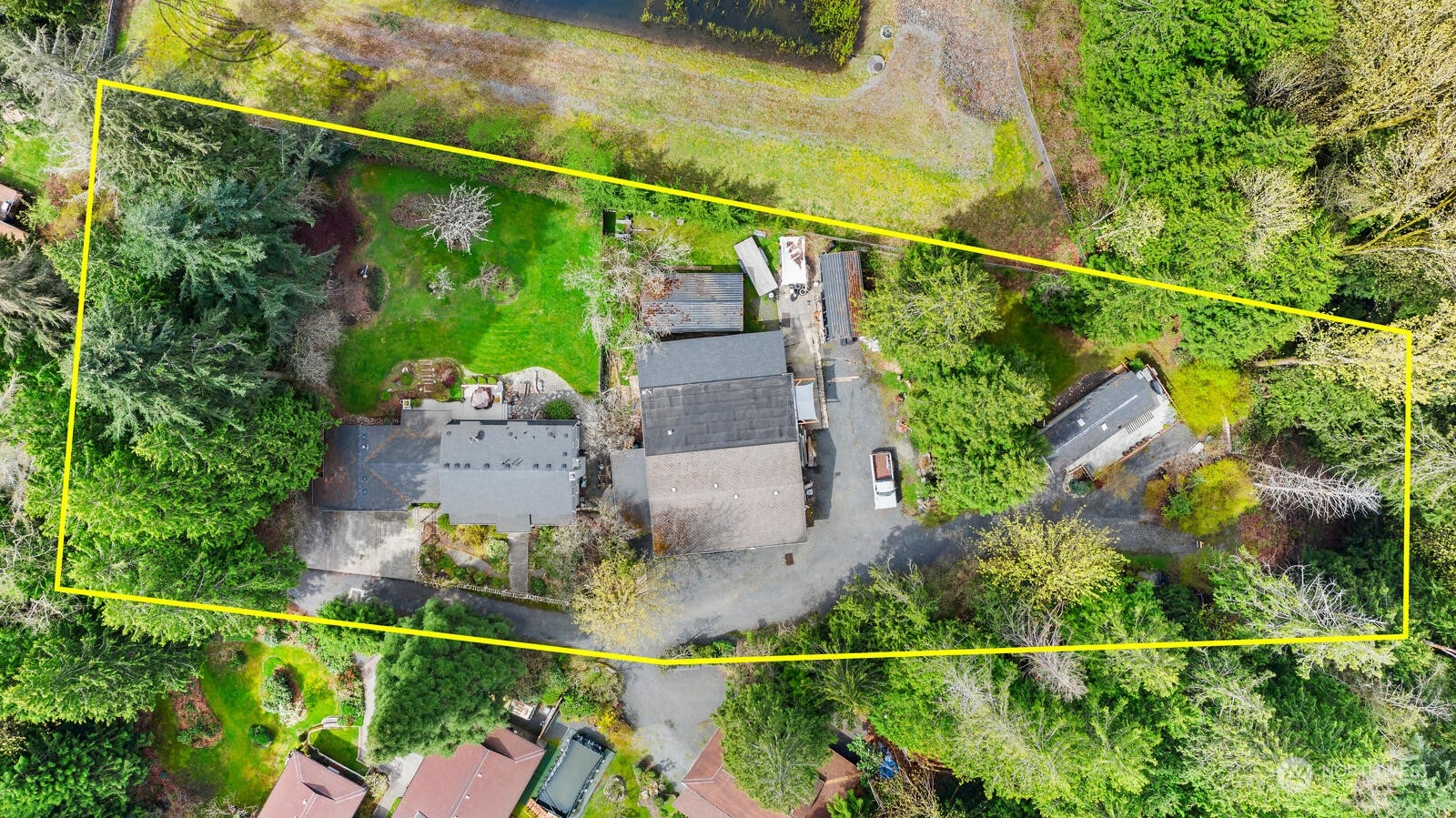 525 192nd Place Southeast Bothell, WA 98012 - Photo 40 of 40 a view of a yard with a street view