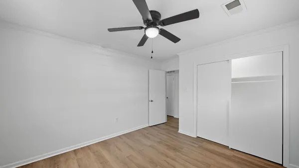 wooden floor in an empty room