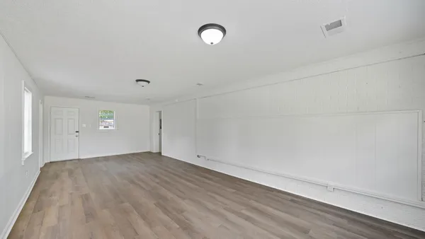 a view of empty room