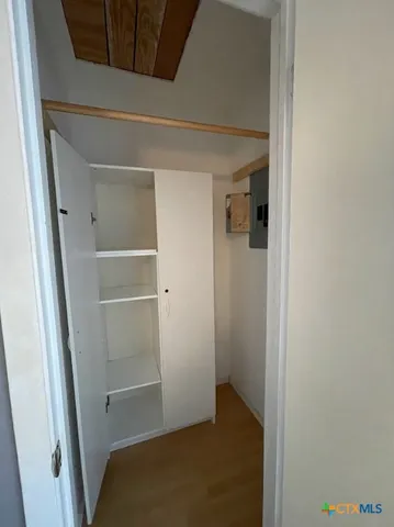 a view of closet